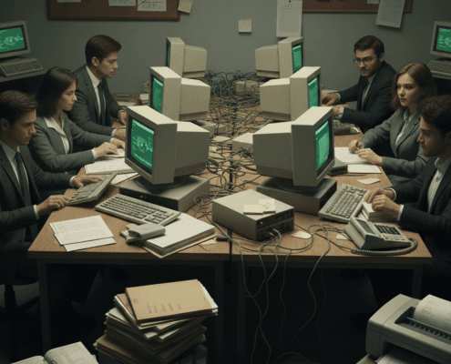 Operations team struggling with siloed data and legacy systems that slow decision-making and limit scalability.