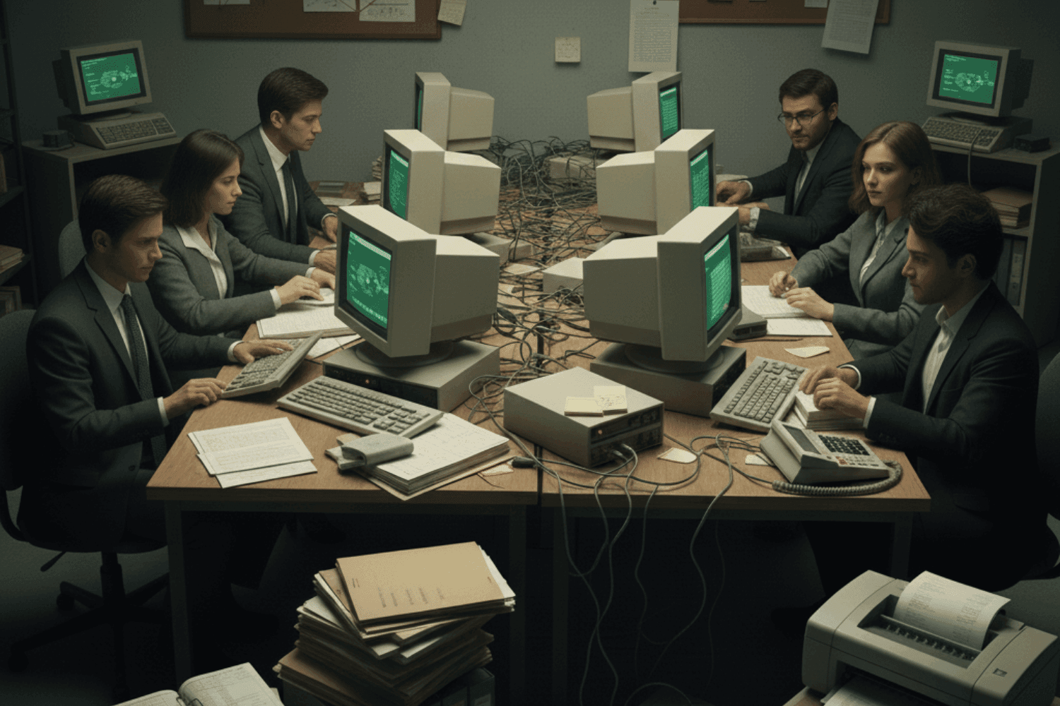 Operations team struggling with siloed data and legacy systems that slow decision-making and limit scalability.